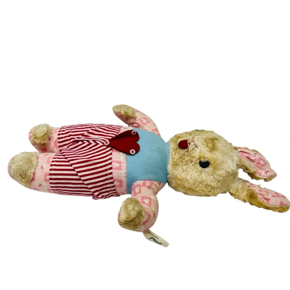 Vintage GUND Creation Mr. Rabbit Stuffed Plush Easter Bunny SWEDLIN Dressed